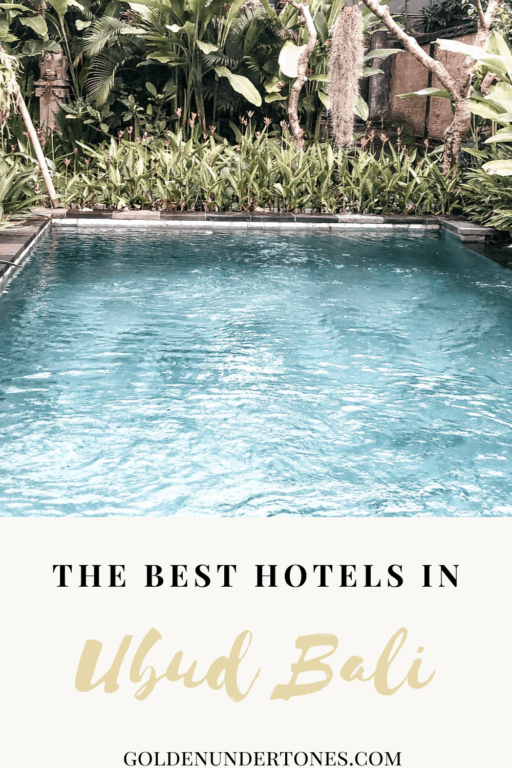 Best Ubud Hotels In Bali