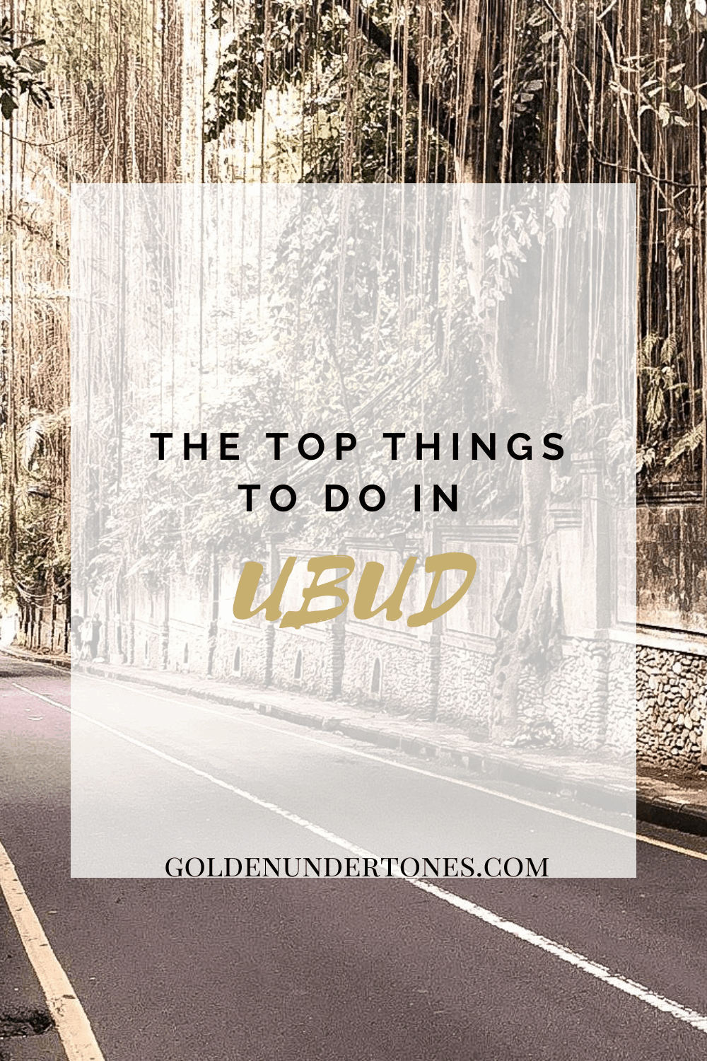 Best Things To Do In Ubud