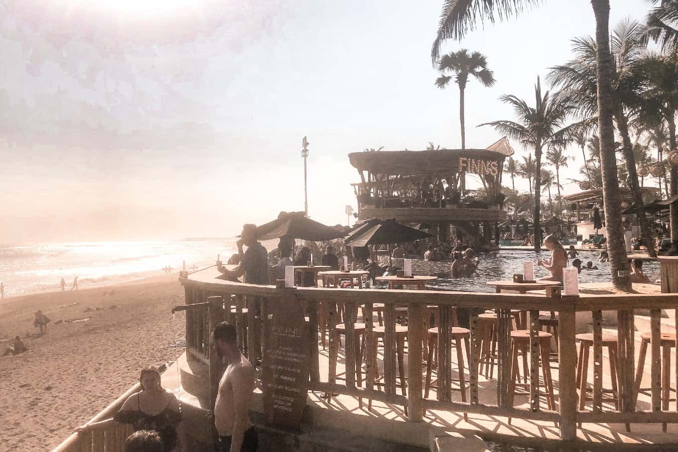 Finns Beach Club, A Popular Spot In Cangg Bali