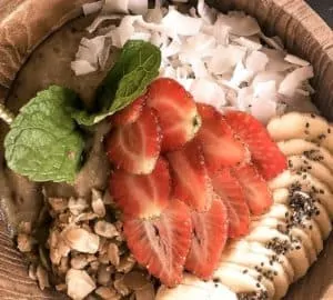 Acai Bowl From A Cafe Called The Loft Bali