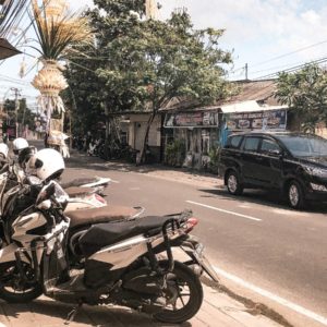 Bali Full Moon Guesthouse, Street View In Canggu Bali