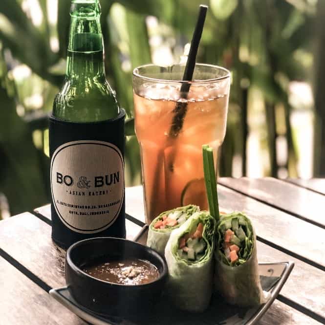Bo &Amp; Bun Seminyak, Vietnamese Spring Rolls Seminyak, Bali Restaurants