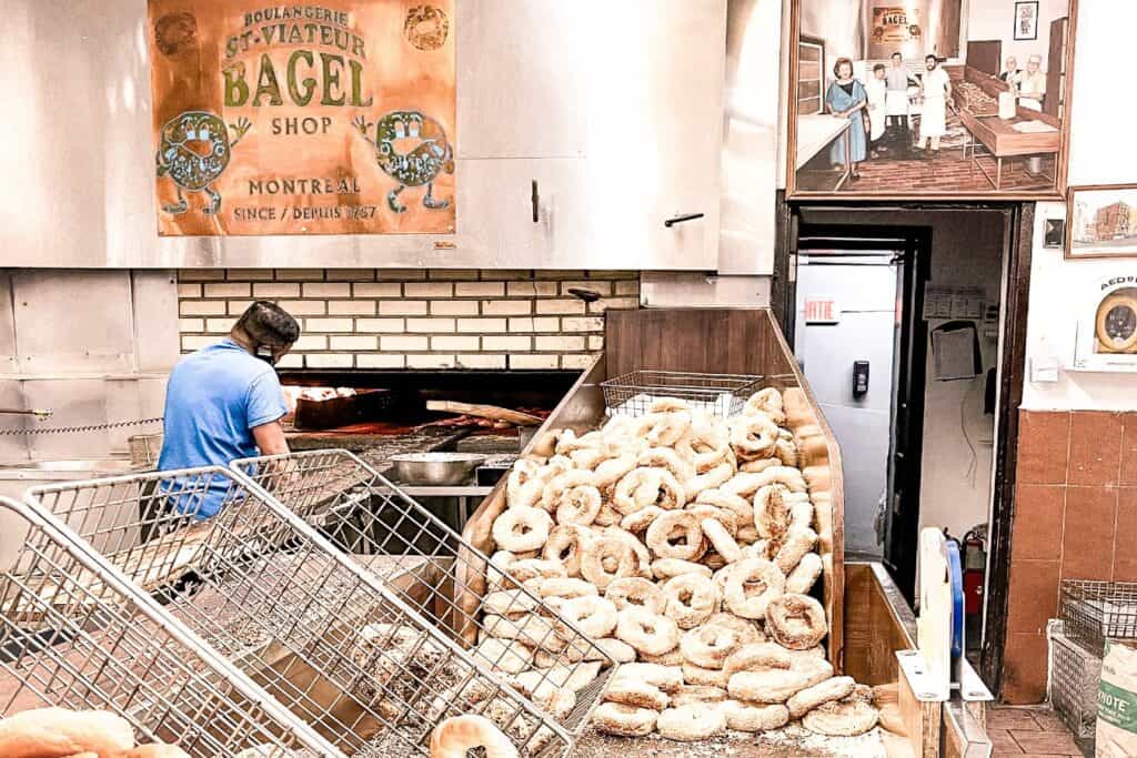 St. Viateur Bagel In Montreal, Take Out In Montreal