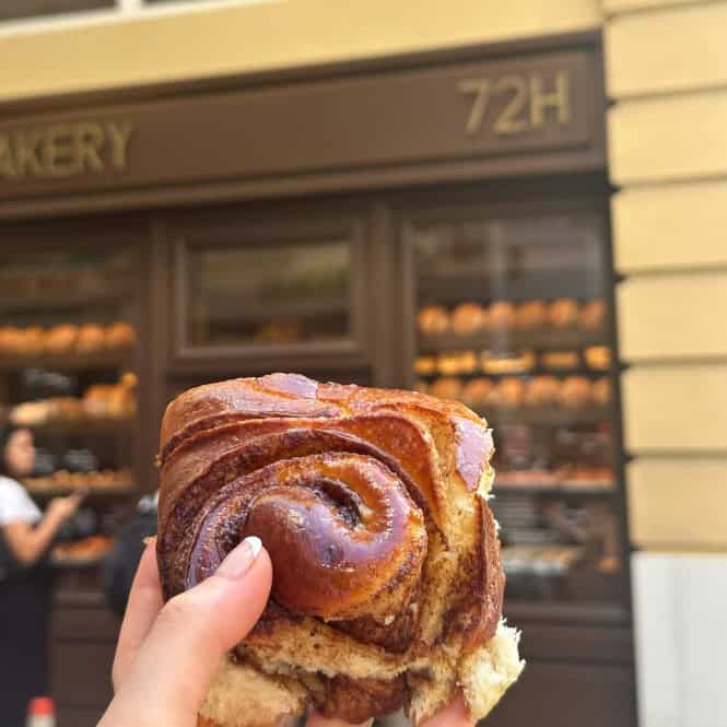 A Pastry From 72 Hour Bakery In Athens Greece