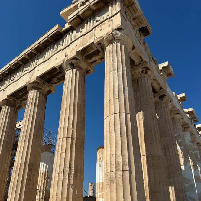 The Acropolis In Athens Greece
